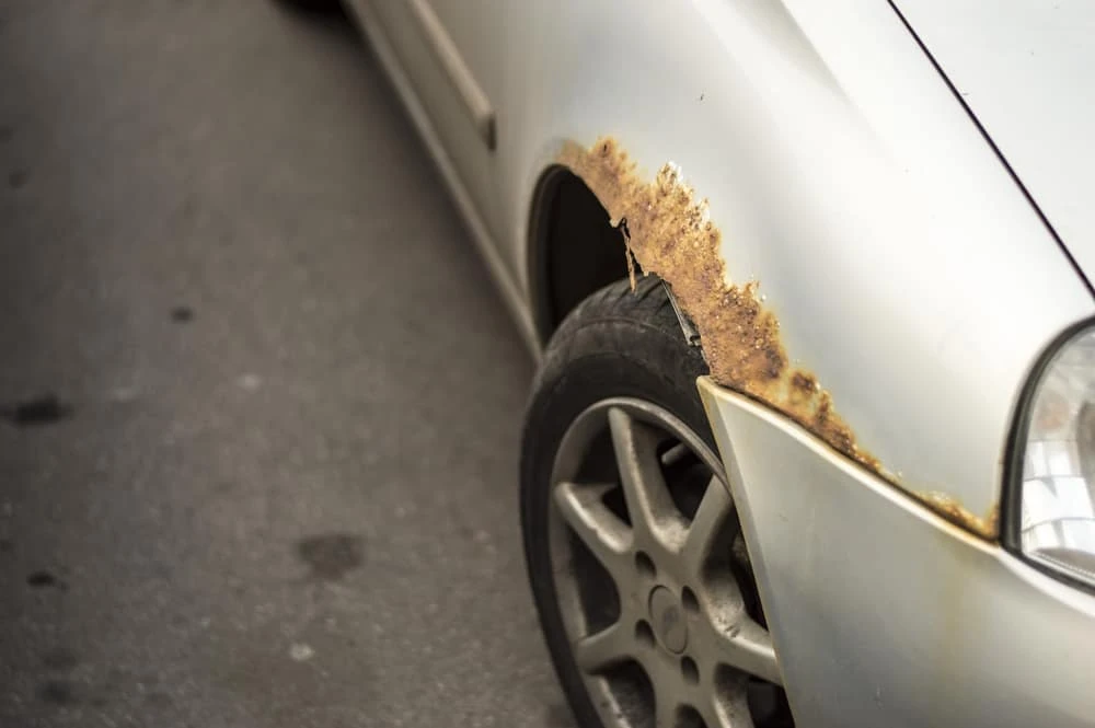 Rust on vehicles